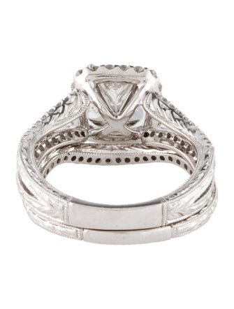 Ring 14K 1.37ctw Diamond Wedding Set