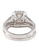 Ring 14K 1.37ctw Diamond Wedding Set