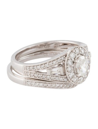 Ring 14K 1.05ctw Diamond Wedding Set