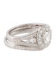 Ring 14K 1.05ctw Diamond Wedding Set