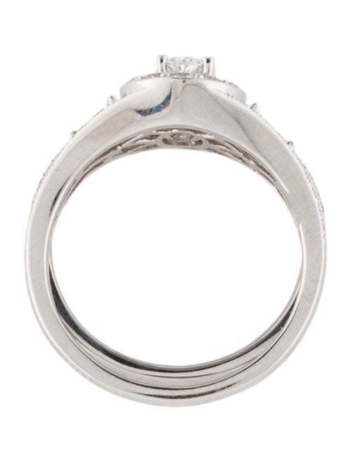 Ring 14K 1.05ctw Diamond Wedding Set