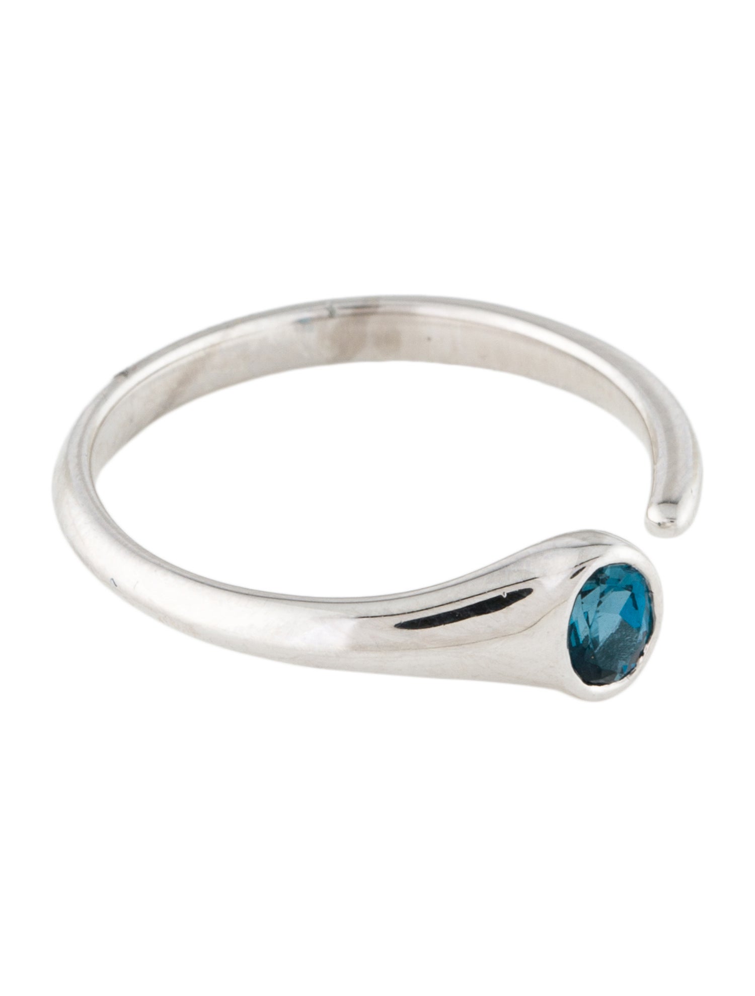 Ring 10K Topaz Open Cocktail Ring