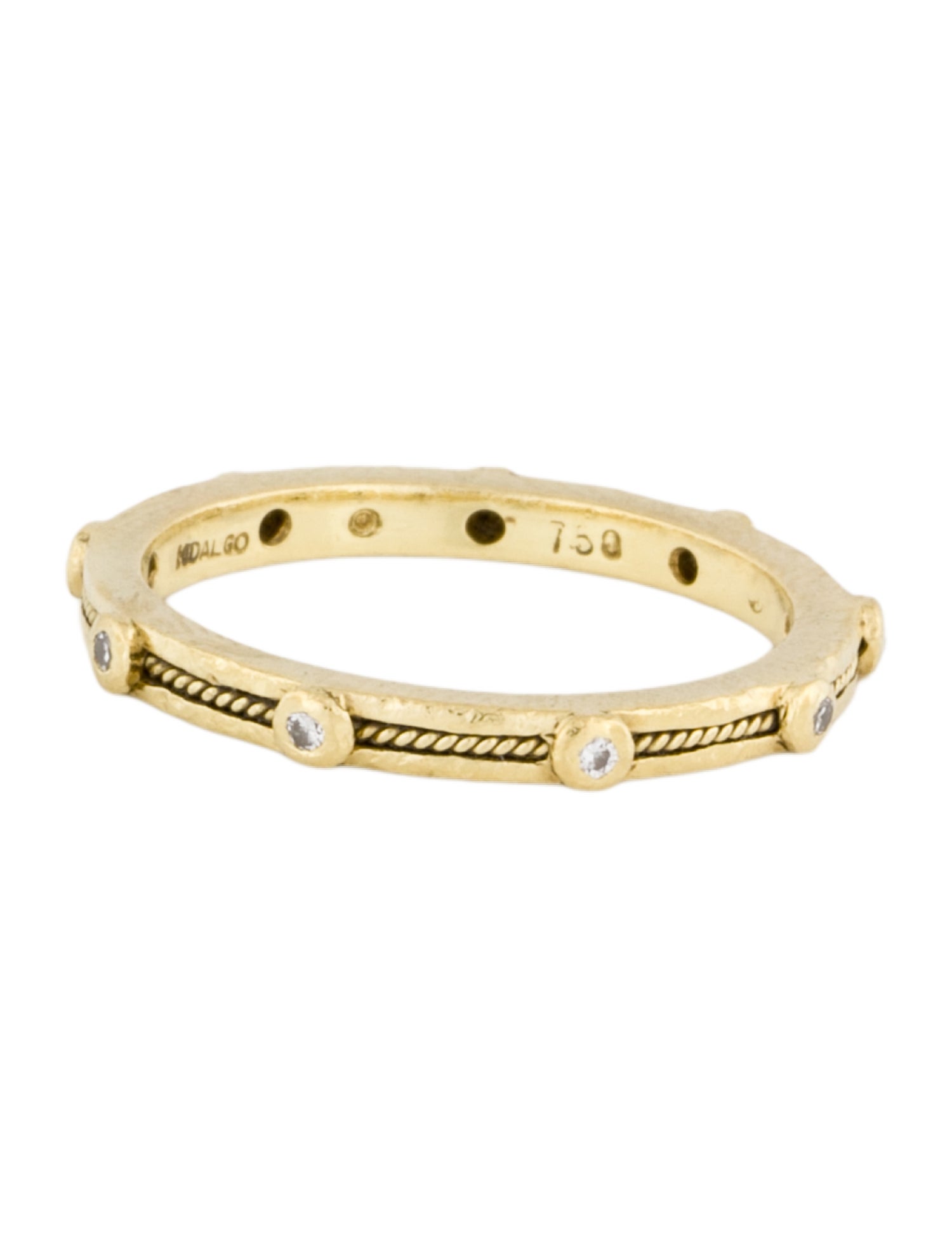 Hidalgo 18K Diamond Band