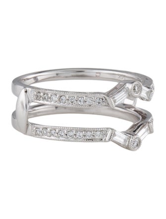 Ring 14K Diamond Wedding Band Enhancer