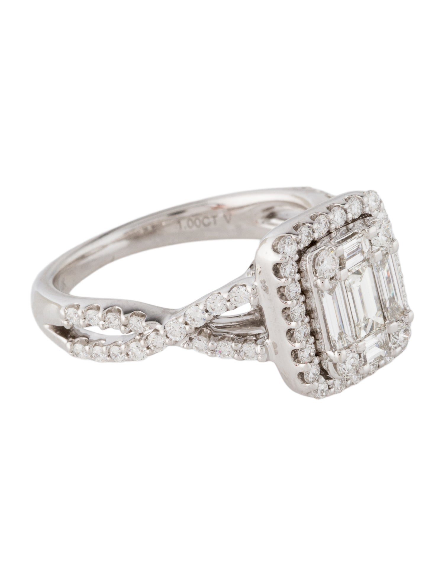 Ring 14K 1.15ctw Diamond Cocktail Ring