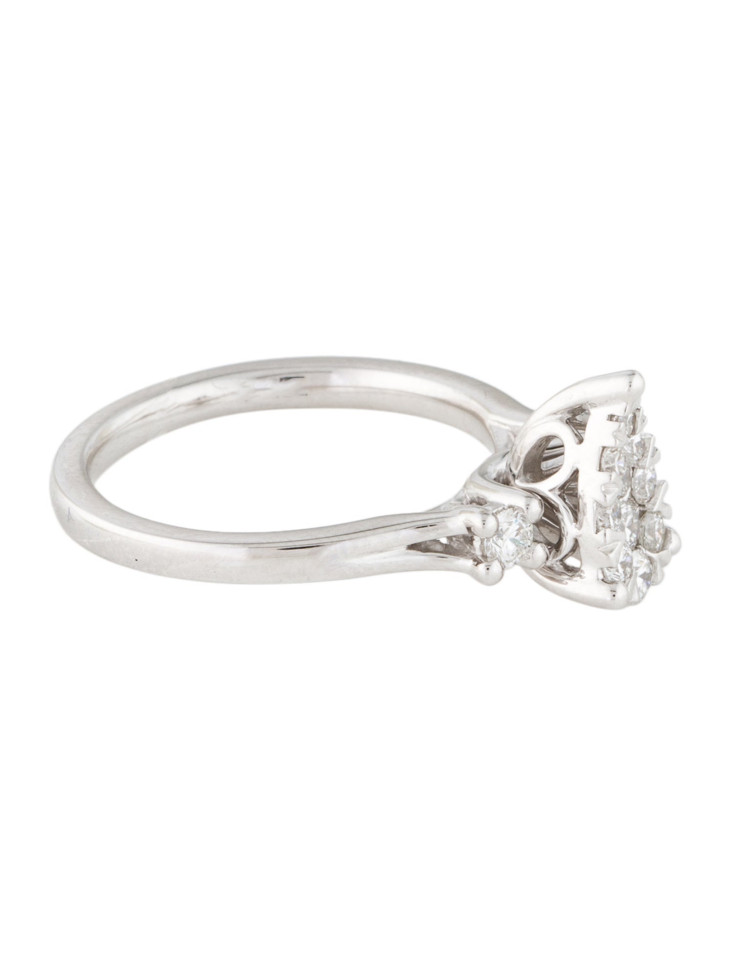 Ring 14K Diamond Cocktail Ring