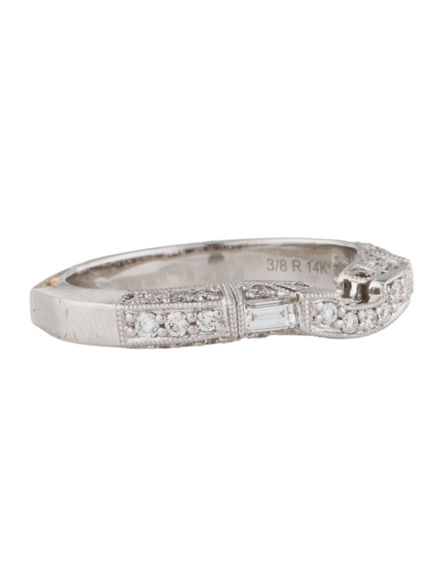 Ring 14K Diamond Dip Band