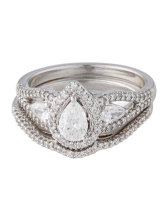 Ring 14K Diamond Wedding Set