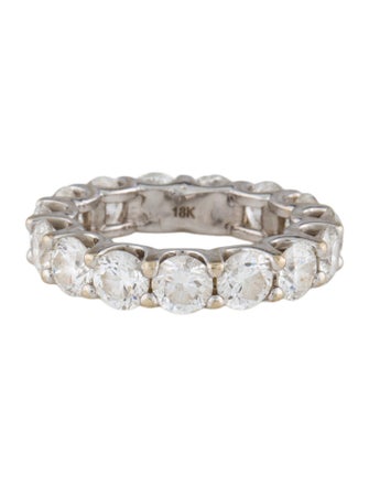 Ring 18K 5.10ctw Lab-Grown Diamond Eternity Band