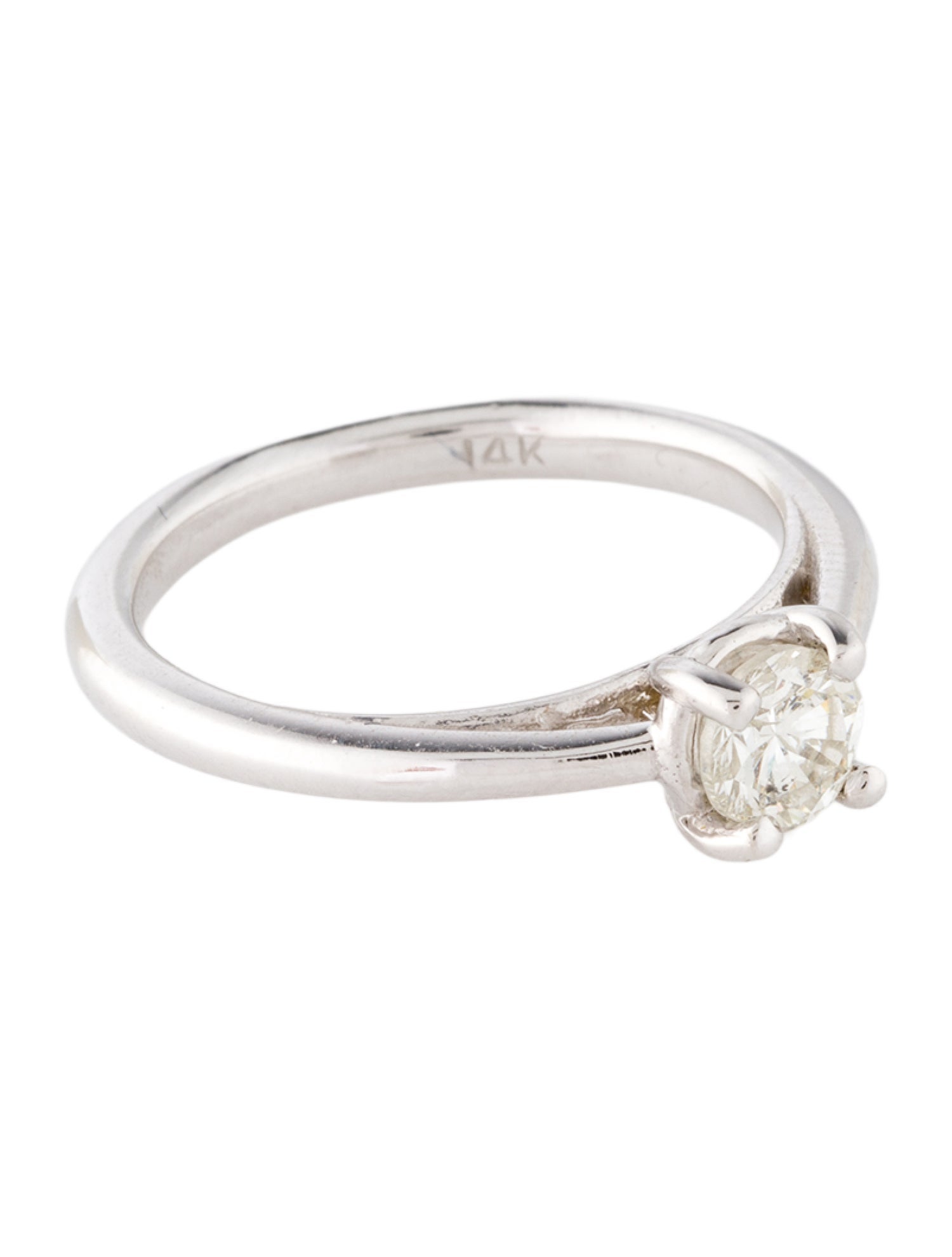 Ring 14K Diamond Solitaire Engagement