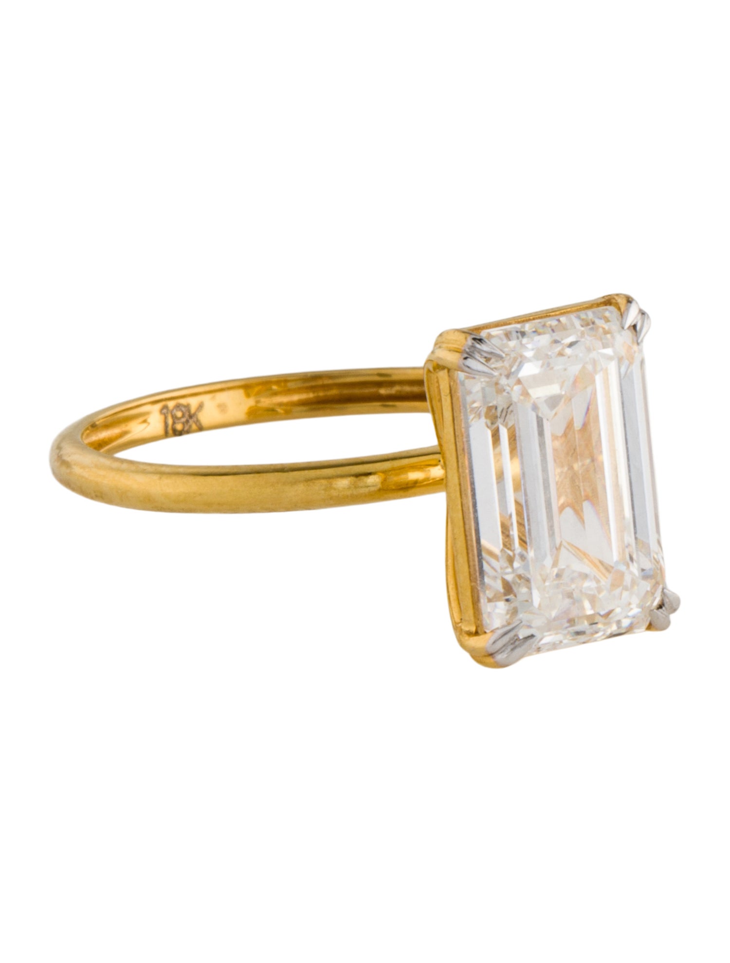 Ring 4.67ct Lab-Grown Diamond Engagement Ring