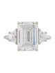 Ring 14K 6.05ct Lab-Grown Diamond Engagement Ring