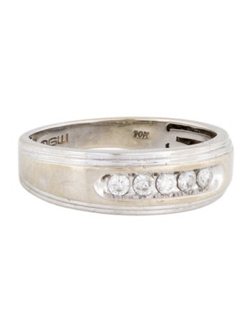 Ring Wedding Band MG Worldwide Diamond 8.25