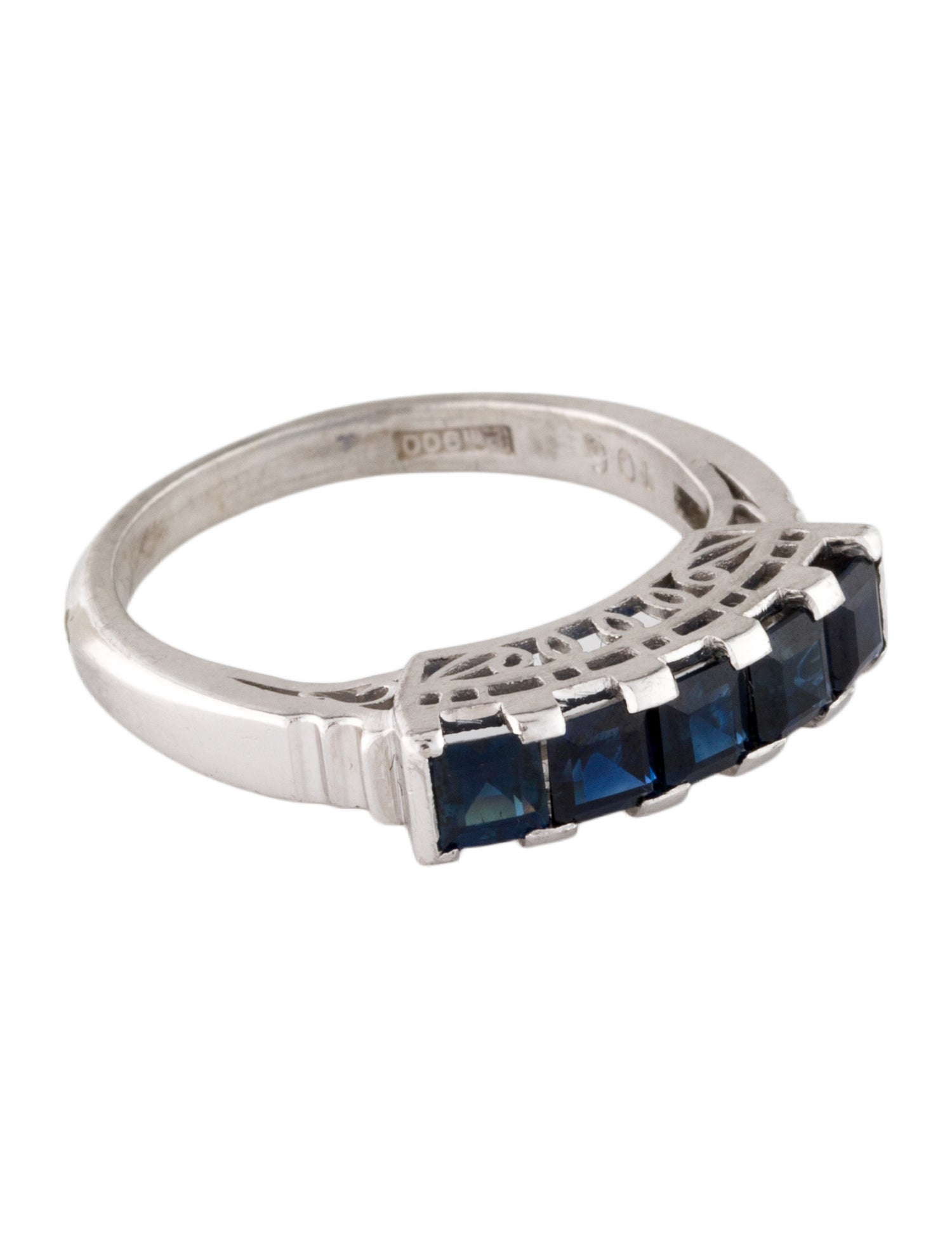 Ring Platinum 1.15ctw Sapphire Ring