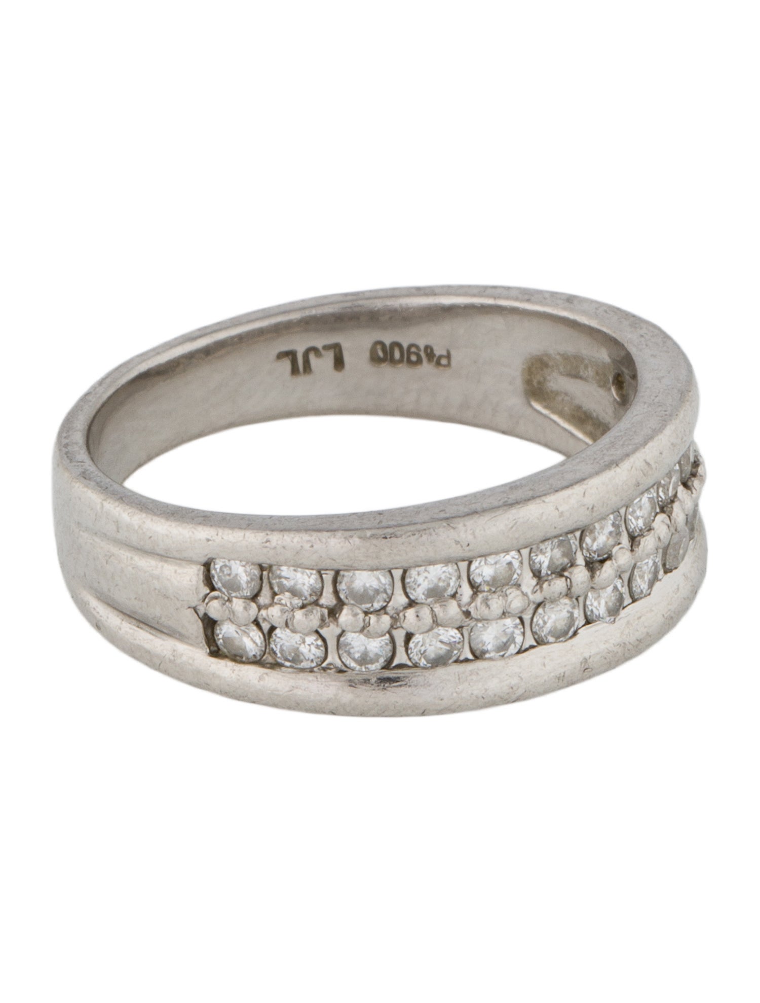 Ring Platinum Diamond Band