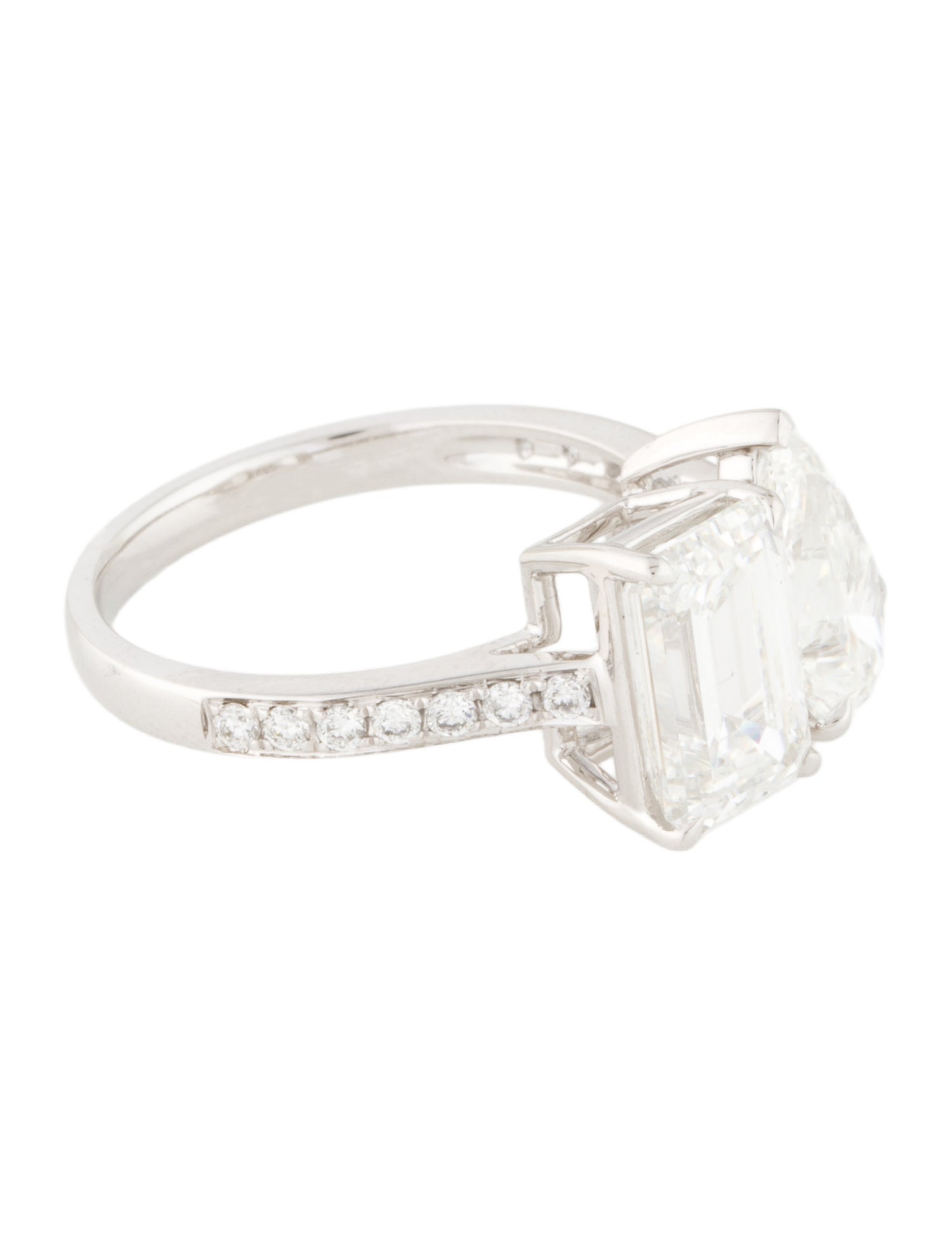 Ring 18K 4.82ctw Lab-Grown Diamond Cocktail Ring