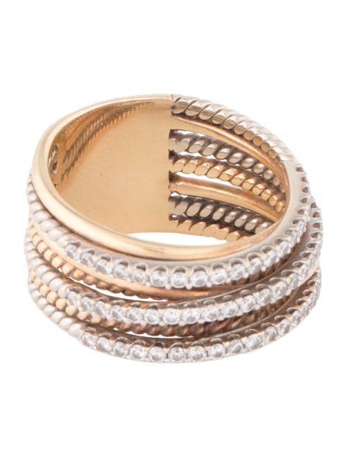 Ring 14K Diamond Strand Band