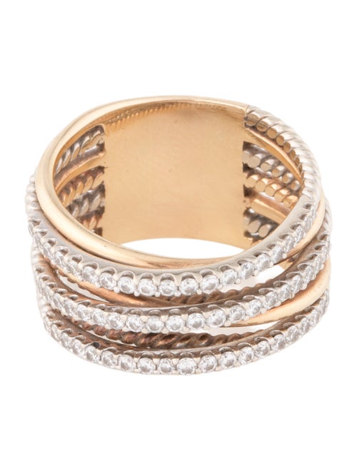 Ring 14K Diamond Strand Band