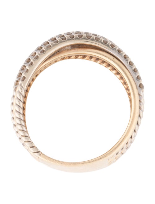 Ring 14K Diamond Strand Band