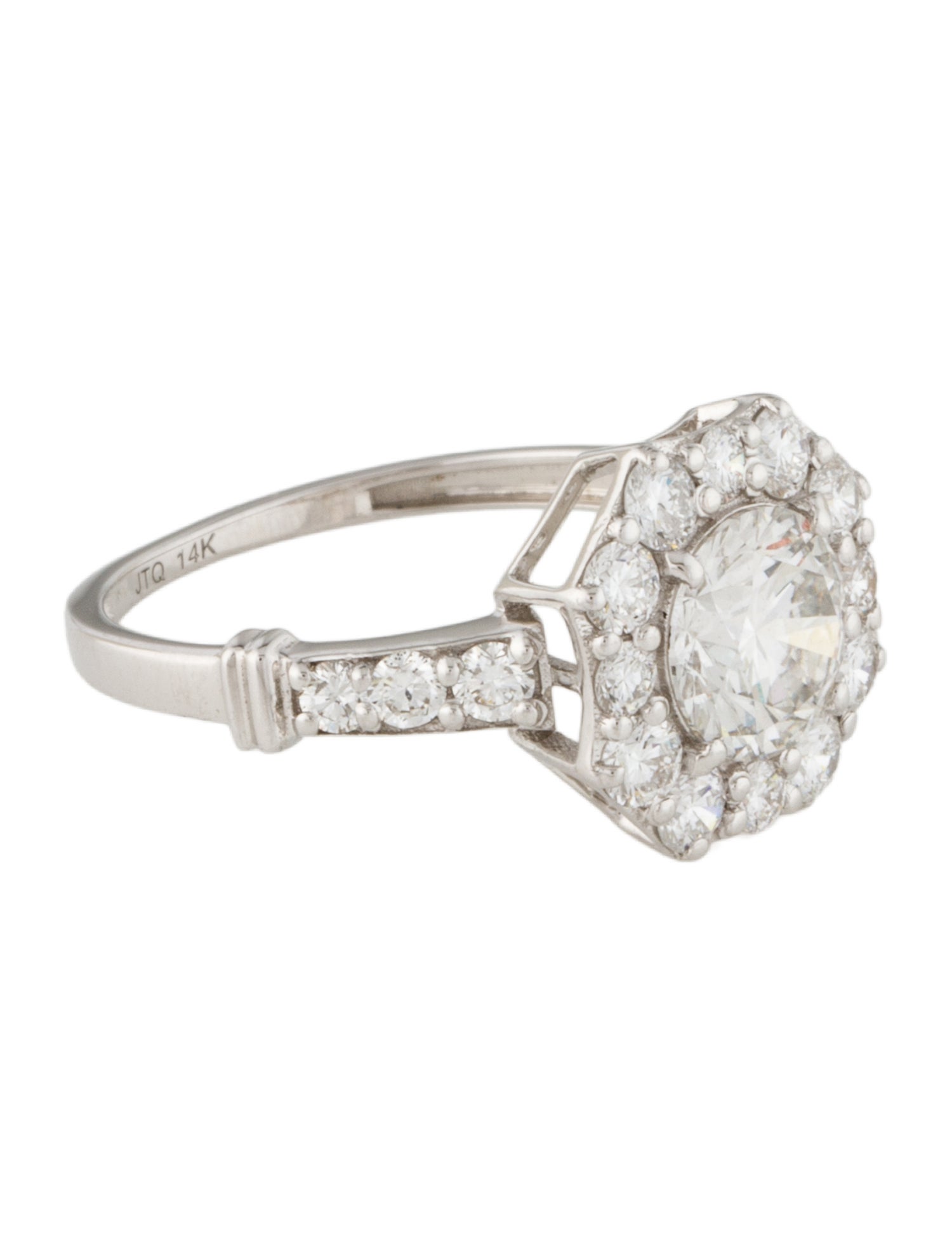 Ring 14K 2.21ctw Lab-Grown Diamond Cocktail Ring