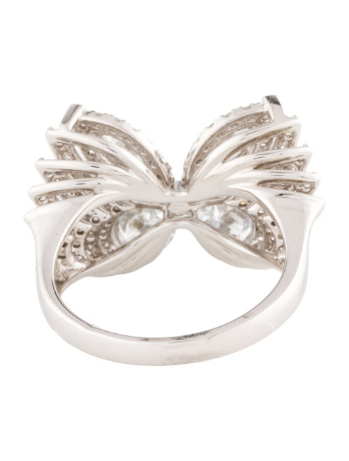 Ring 14K 2.38ctw Lab-Grown Diamond Butterfly Cocktail Ring