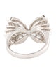 Ring 14K 2.38ctw Lab-Grown Diamond Butterfly Cocktail Ring
