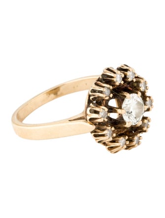 Ring 14K Diamond Cocktail Ring