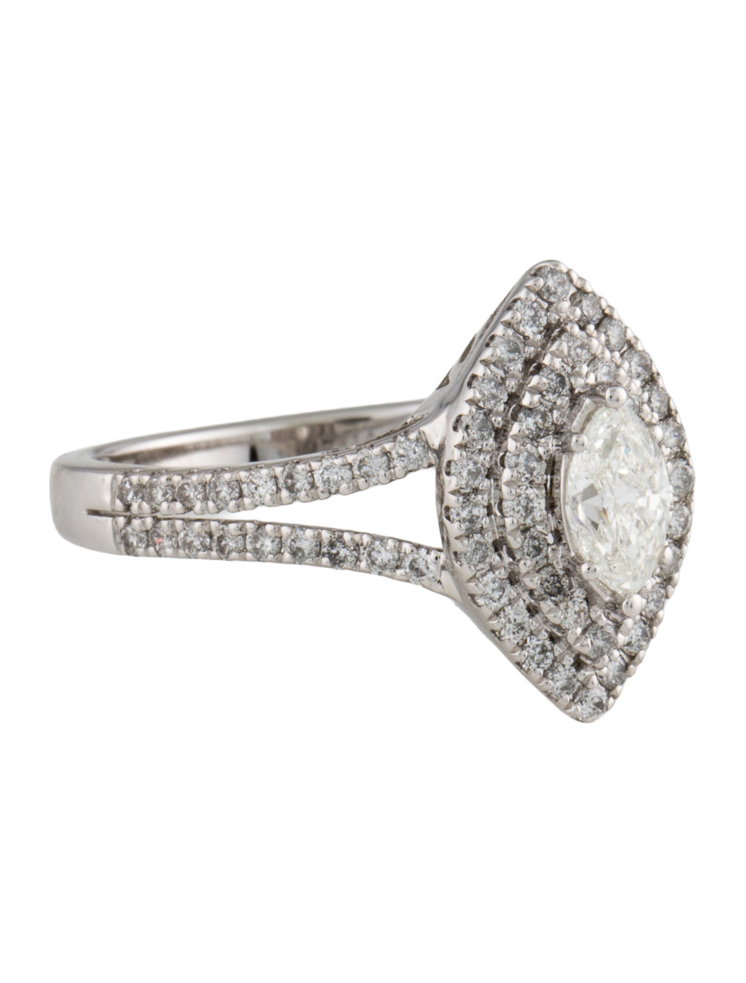 Ring 14K Diamond Cocktail Ring