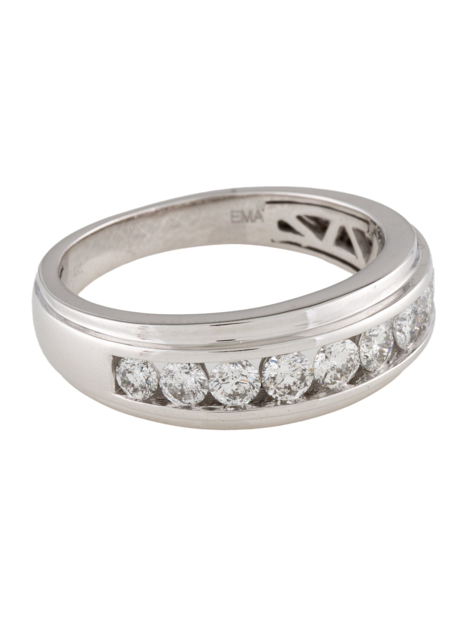 Ring 14K 1.08ctw Diamond Wedding Band