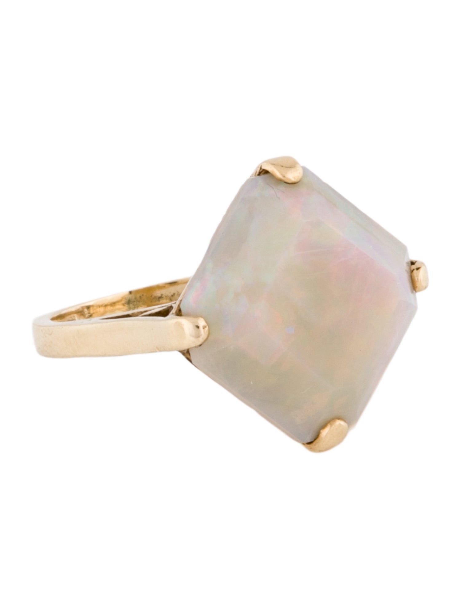 Ring 14K Opal Cocktail Ring