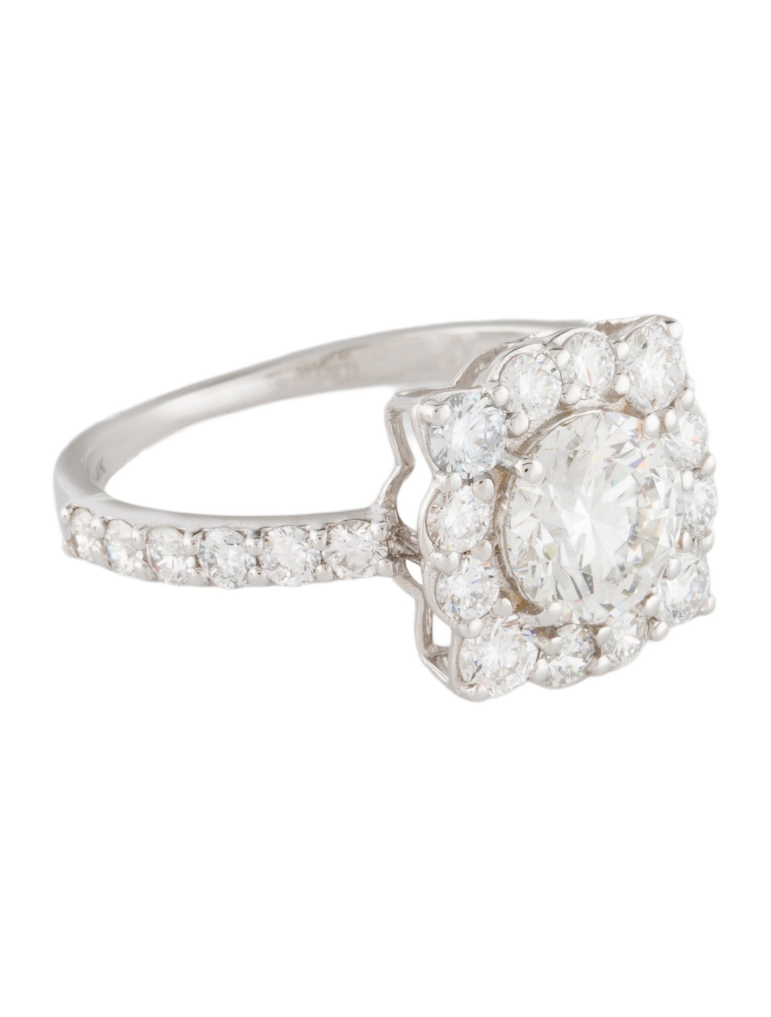 Ring 14K 2.04ctw Lab-Grown Diamond Cocktail Ring