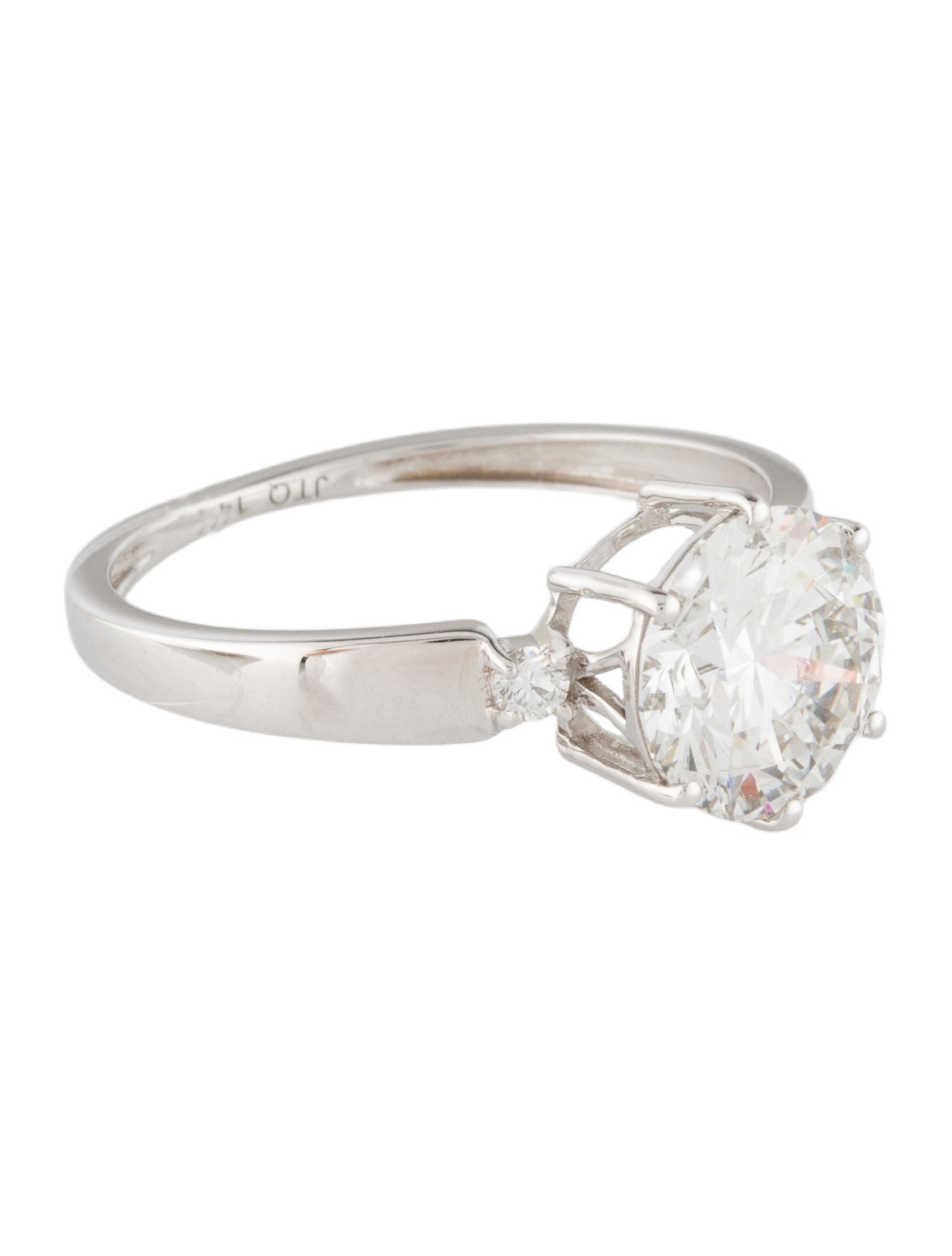 Ring 14K 2.10ctw Lab-Grown Diamond Cocktail Ring