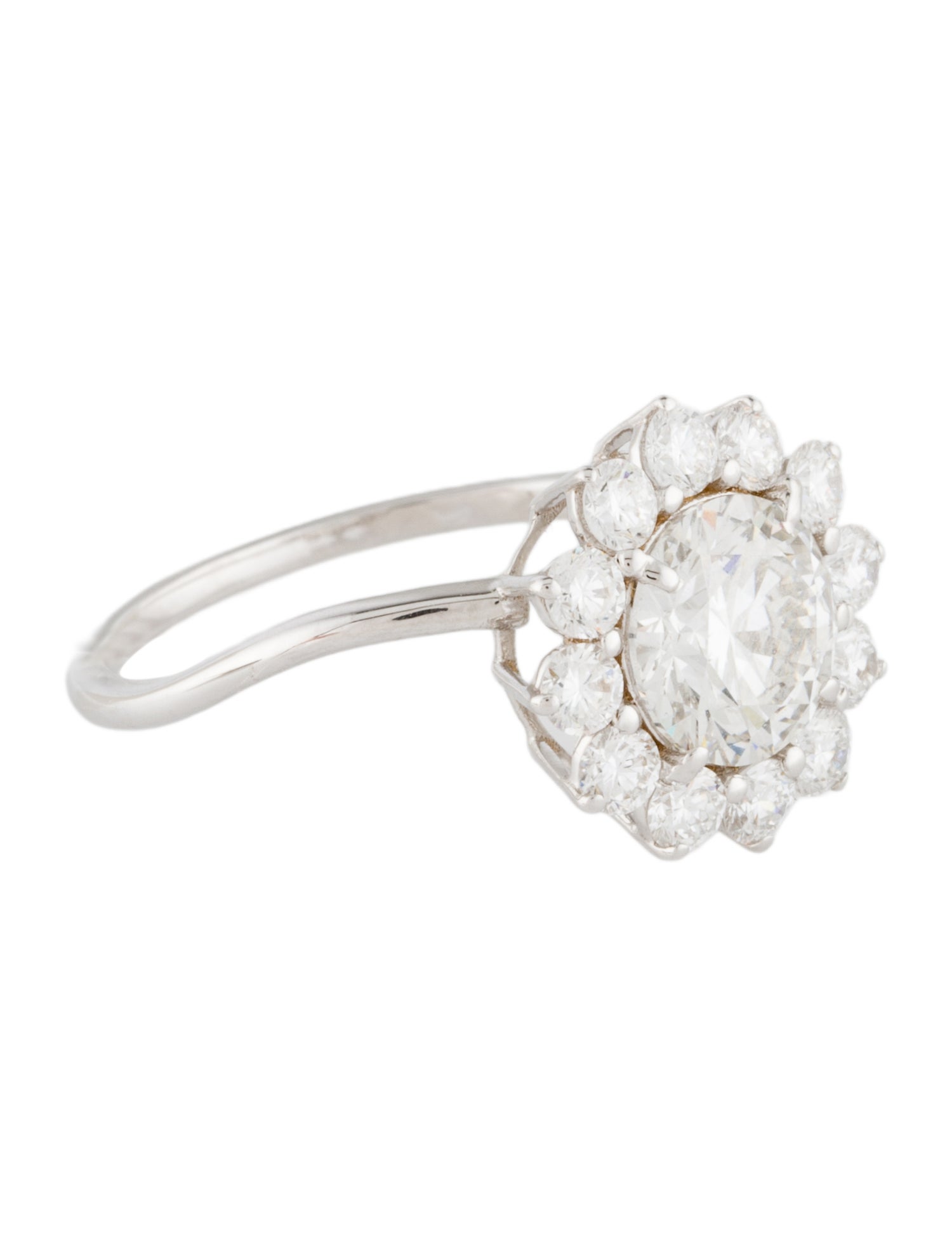 Ring 14K 2.08ctw Lab-Grown Diamond Cocktail