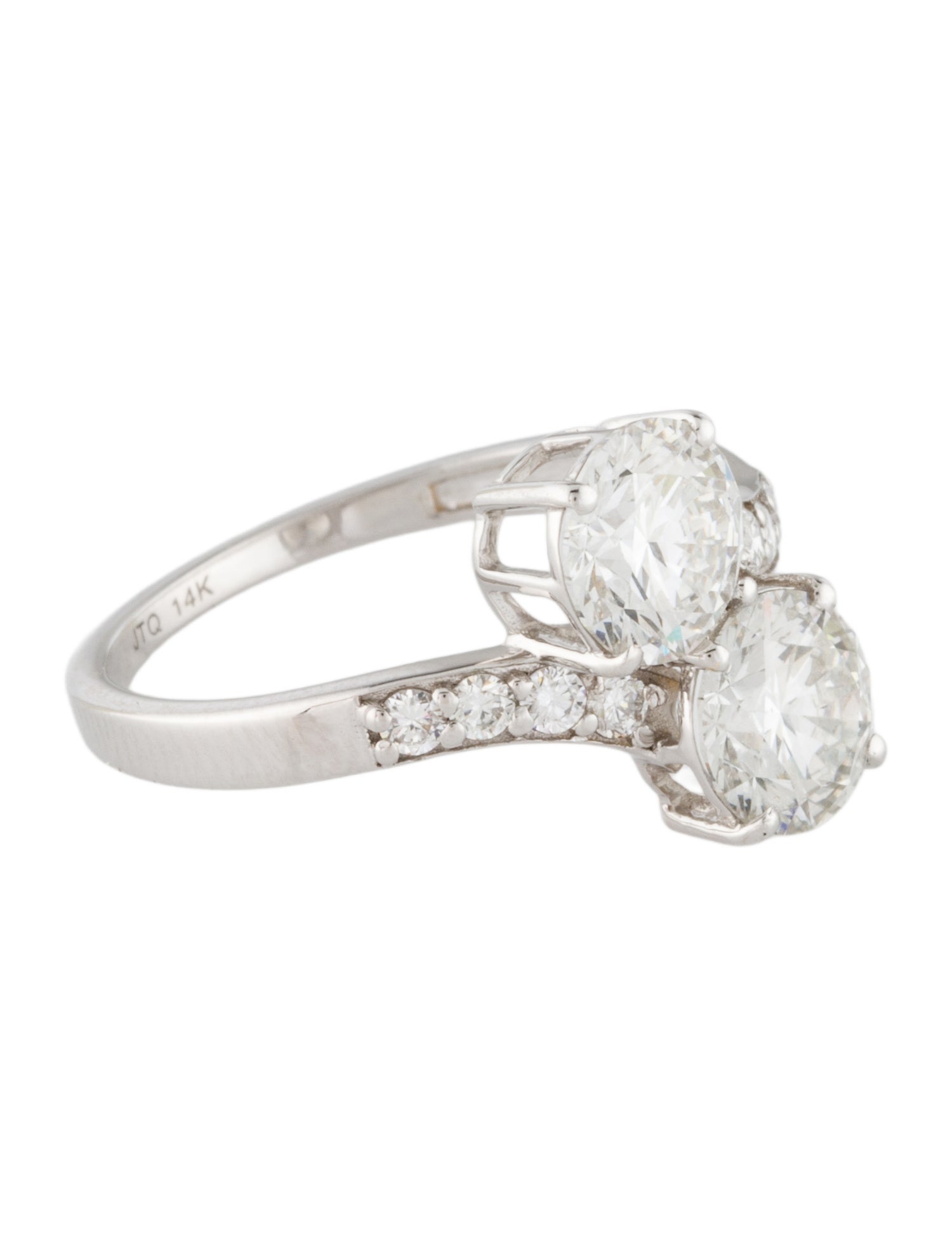 Ring 14K 2.38ctw Lab-Grown Diamond Cocktail Ring