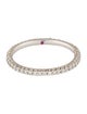 Ring 14K Diamond & Ruby Eternity Band