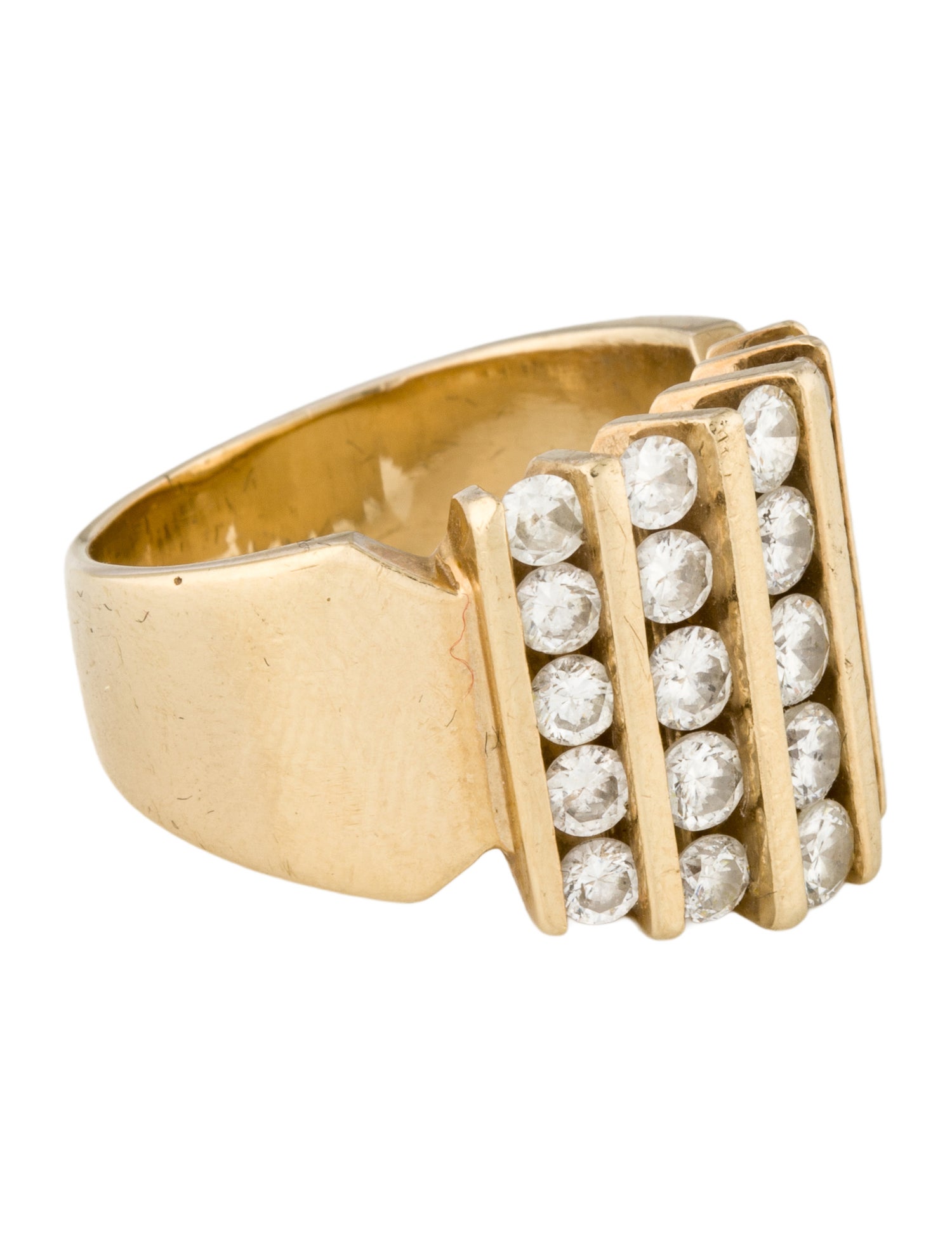 Ring 14K 2.05ctw Diamond Cocktail Ring