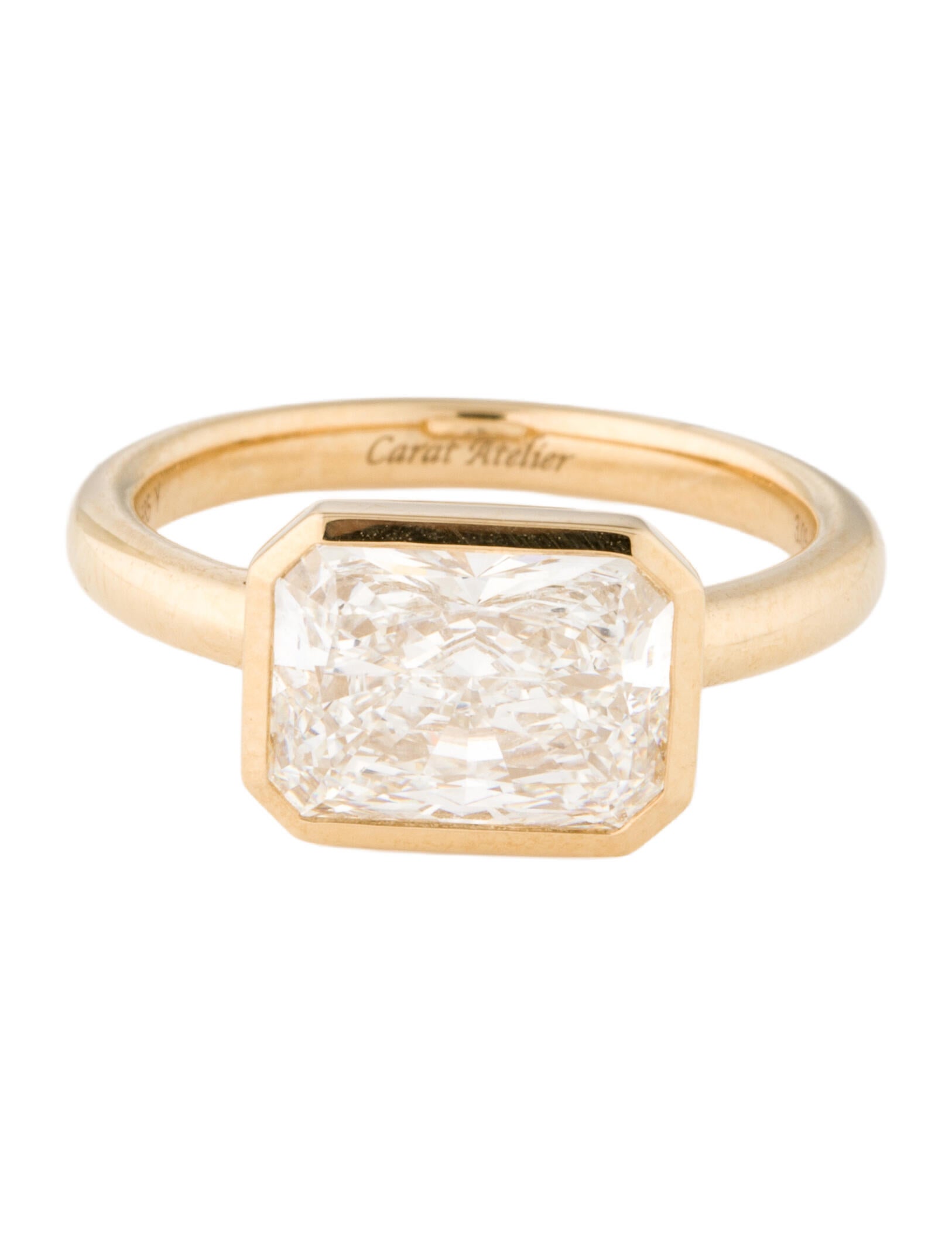 Ring 3.09ct Lab-Grown Diamond Engagement Ring