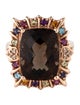 Ring 14K Multistone Cocktail Ring