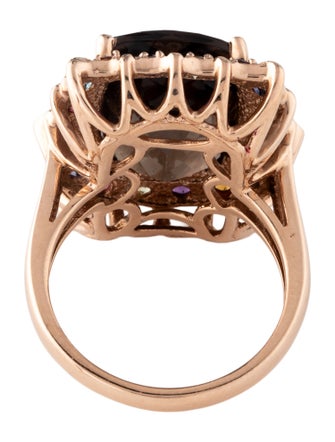 Ring 14K Multistone Cocktail Ring