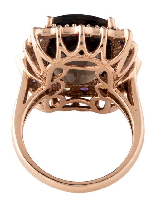 Ring 14K Multistone Cocktail Ring