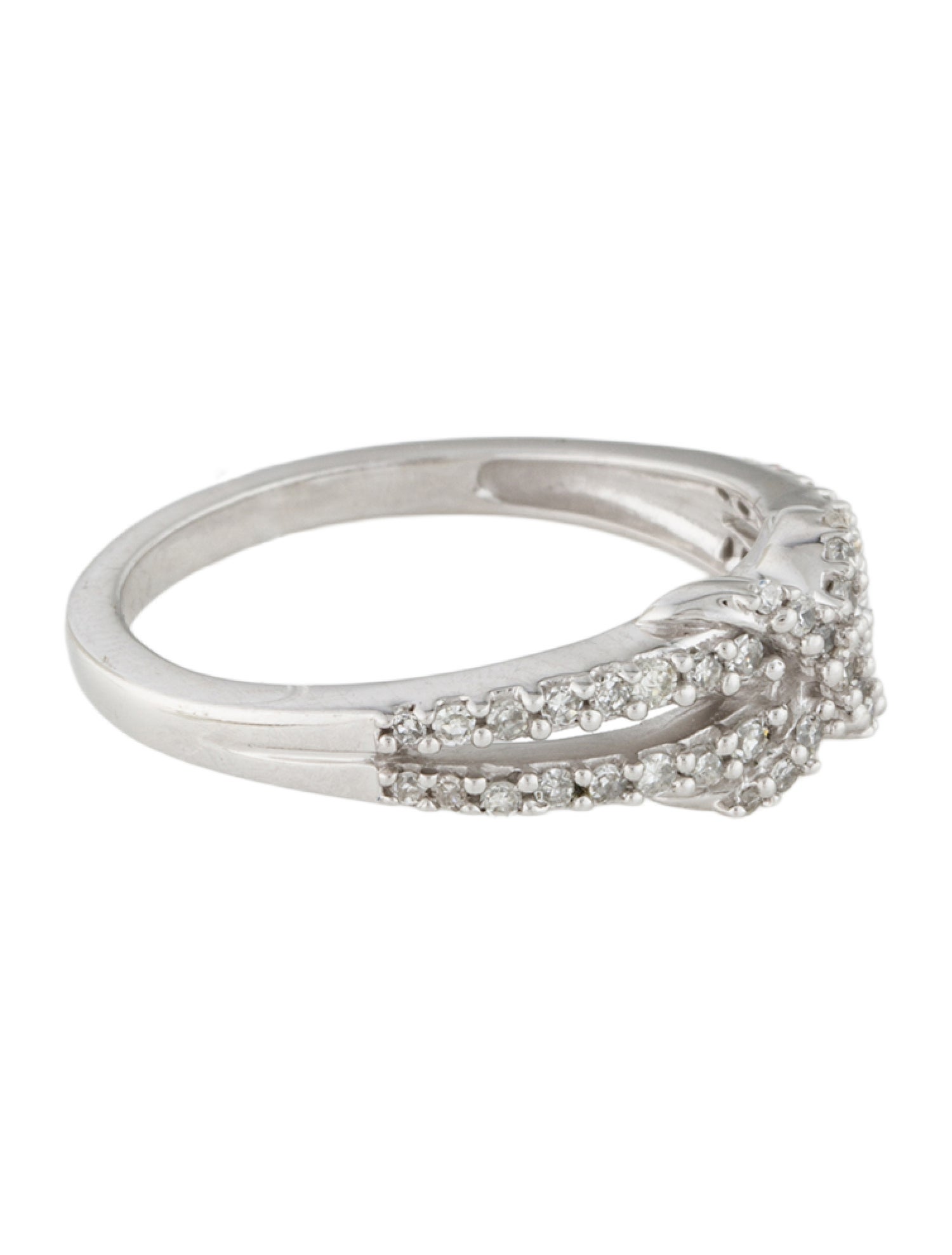 Ring 14K Diamond X Band