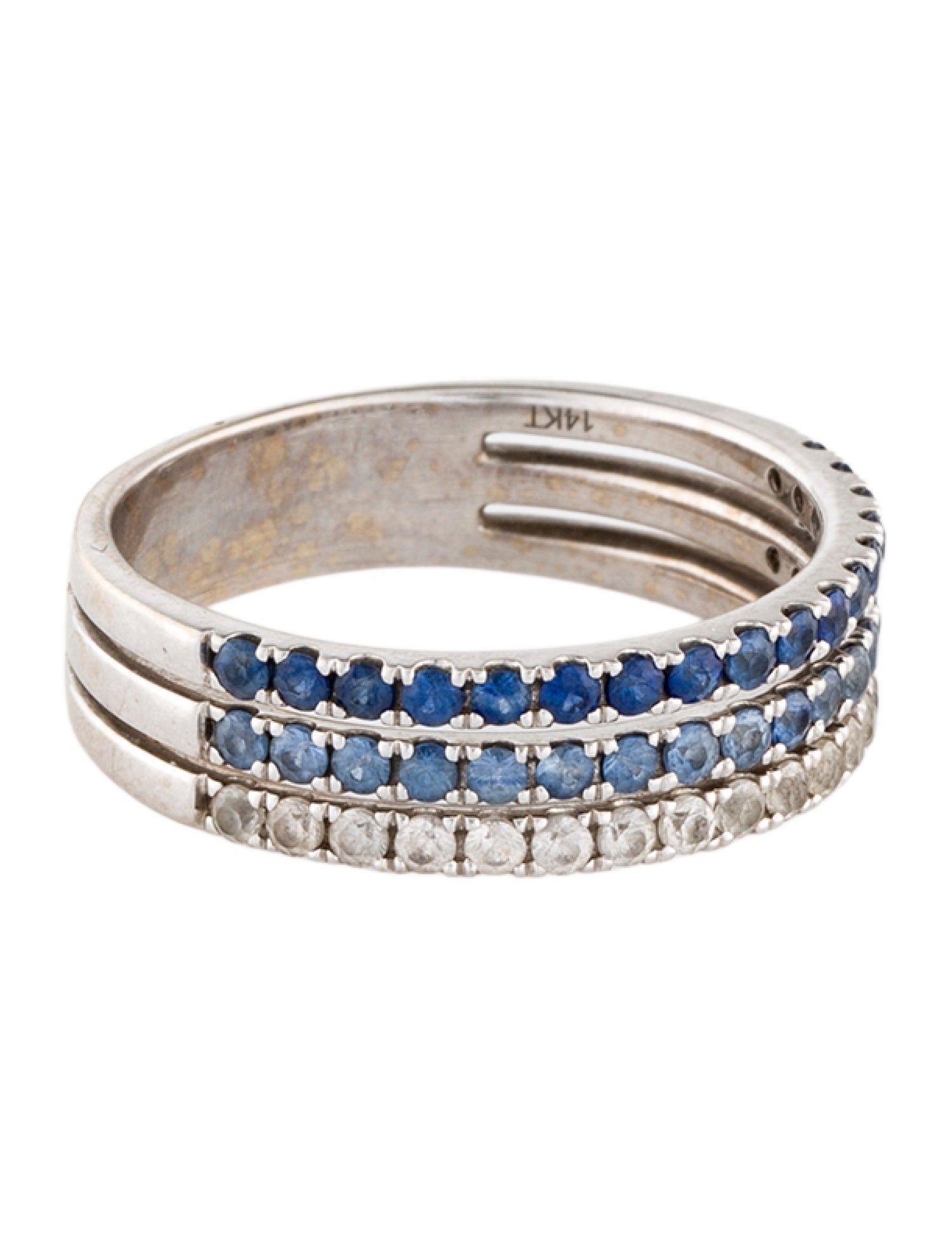 Le Vian 14K Sapphire Denim Ombré Band