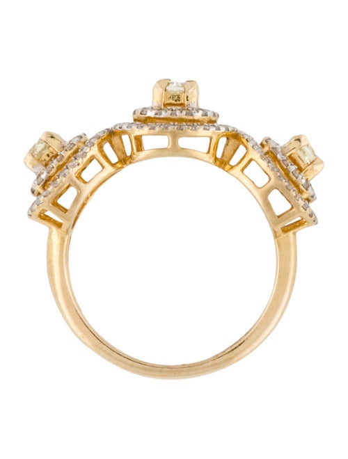 Ring 14K 1.02CT Diamond Cocktail Ring