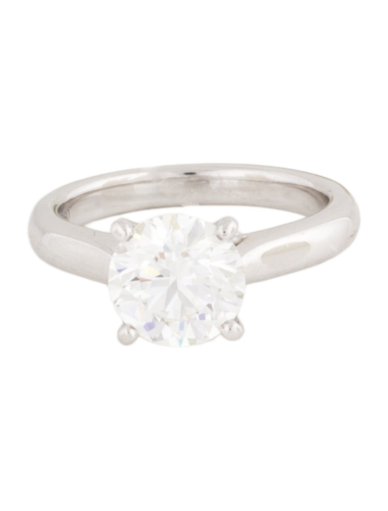 Ring Platinum 2.00ct Lab-Grown Diamond Engagement Ring
