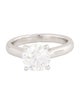 Ring Platinum 2.00ct Lab-Grown Diamond Engagement Ring