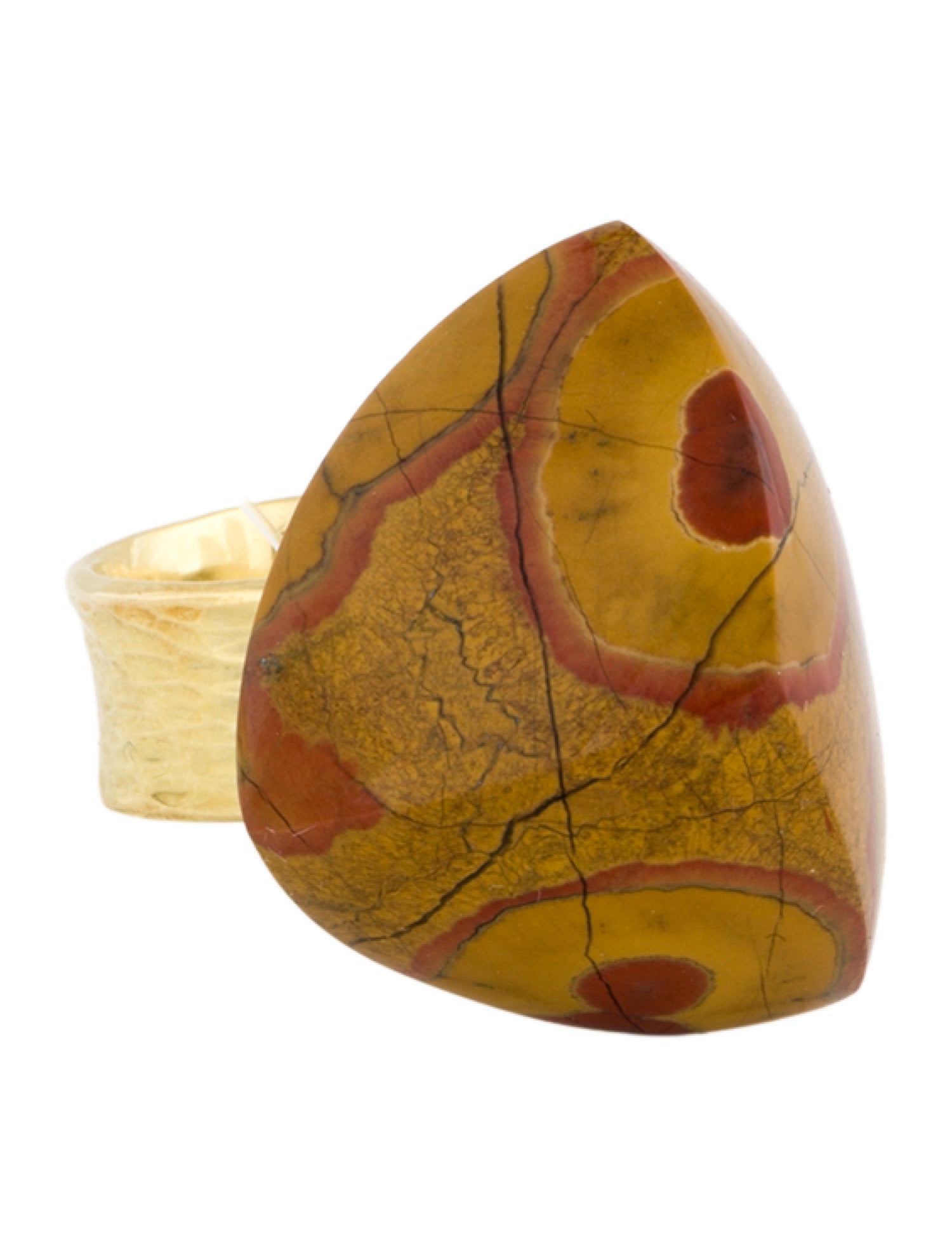 Ring Jeff & Susan Wise 18K Jasper Cocktail