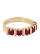 Ring 14K Ruby Band Ring