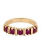 Ring 14K Ruby Band Ring