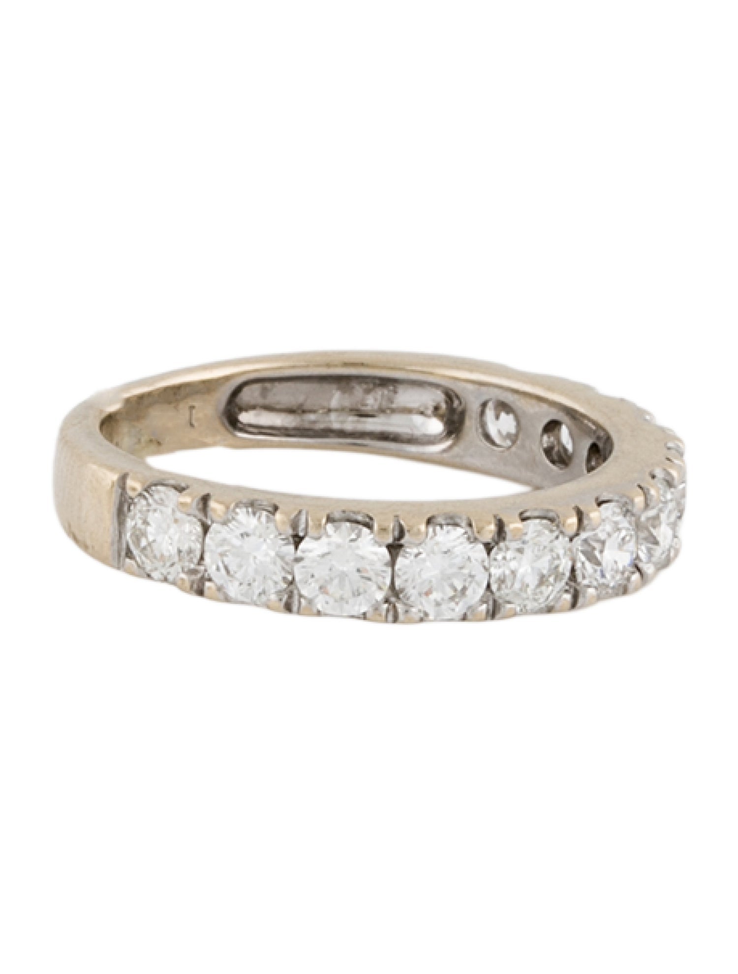 Ring 14K 1.43ctw Diamond Pavé Band