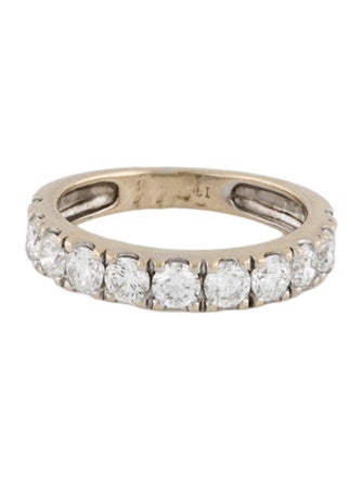Ring 14K 1.43ctw Diamond Pavé Band
